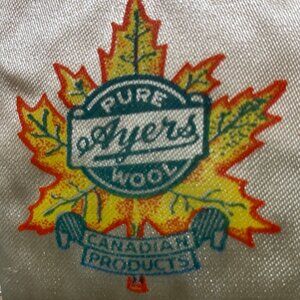 NEW VINTAGE PURE AYERS WOOL MADE IN CANADA BLANKETS FULL SIZE